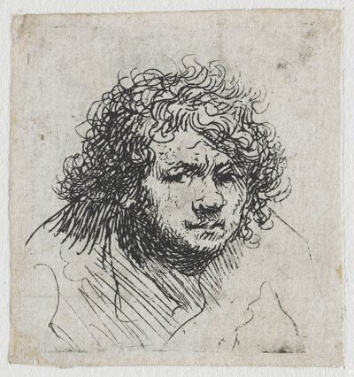 Selvportræt af Rembrandt van Rijn